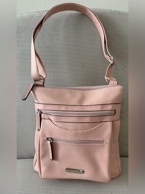 Rosetti Aria Crossbody Bag in a light pink/blush hue